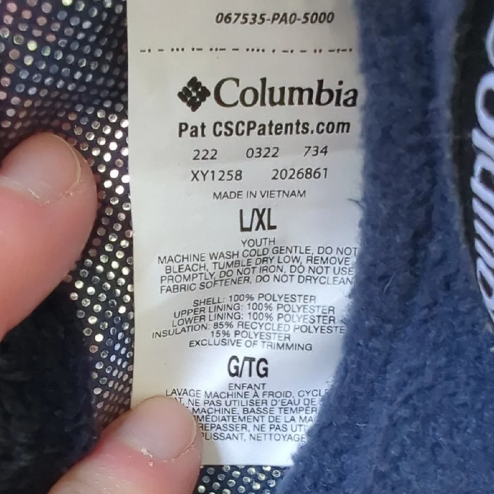 Columbia kids fleece
